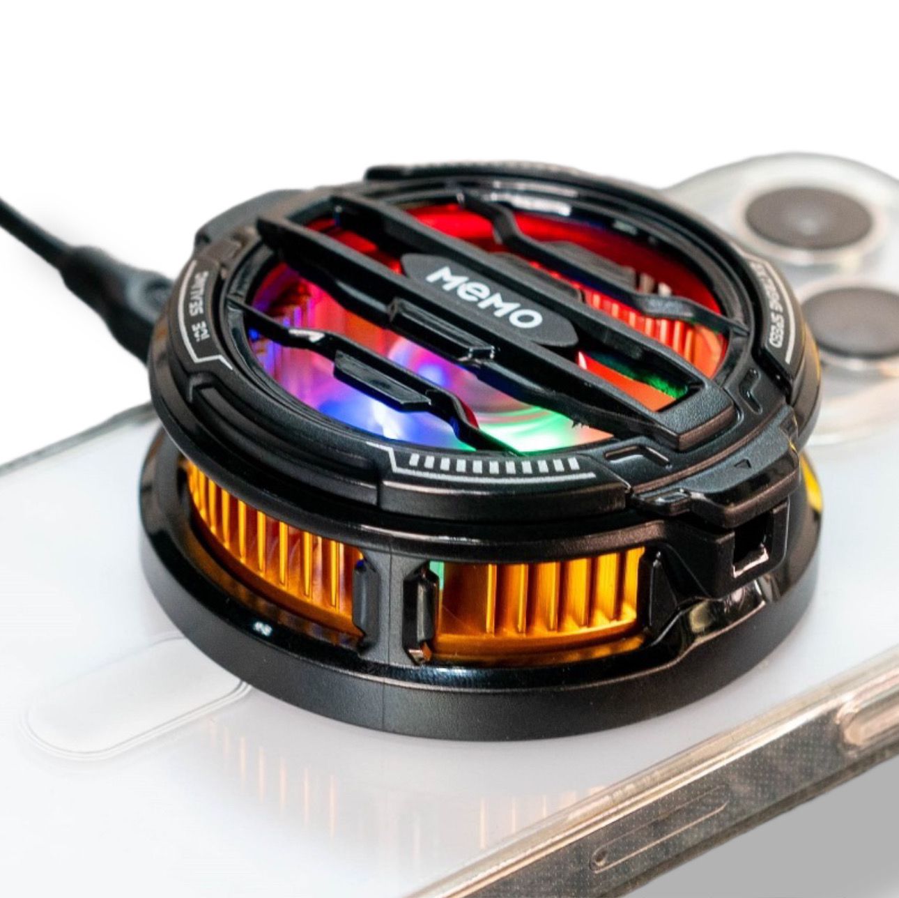 CX07 Magnetic Semiconductor Cooling Fan for PUBG Mobile – Ultra-Quiet Phone Cooler for Gaming