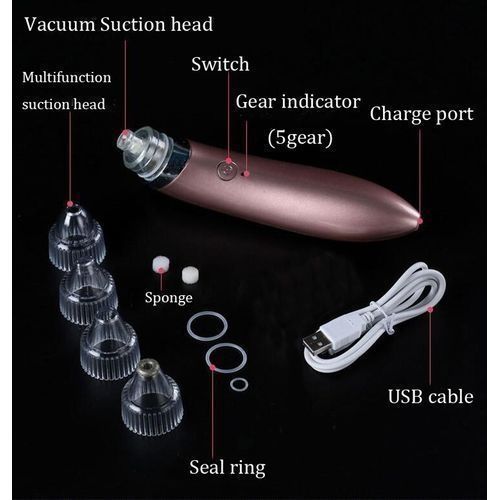 5-in-1 Facial Skin Care Device – Electric Beauty Massager & Deep Cleansing Face Care Kit