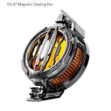 CX07 Magnetic Semiconductor Cooling Fan for PUBG Mobile – Ultra-Quiet Phone Cooler for Gaming