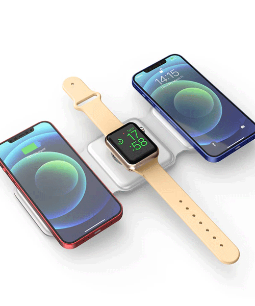3-in-1 Wireless Charging Station for Phone & Earbuds